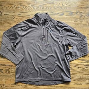 Under Armour Gray Quarter-Zip Sweatshirt